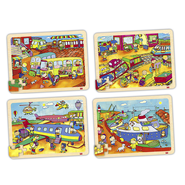 PUZZLES TRANSPORTES