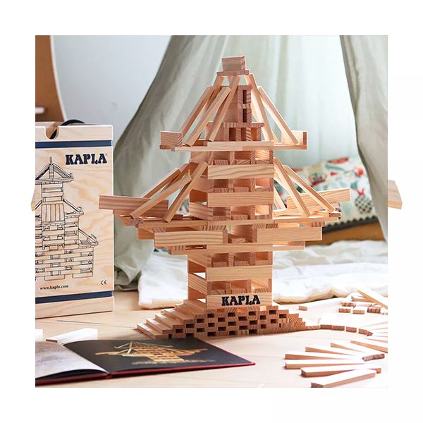 Tauletes KAPLA 280 u. + llibre nivell mitjà: arquitectura i animals