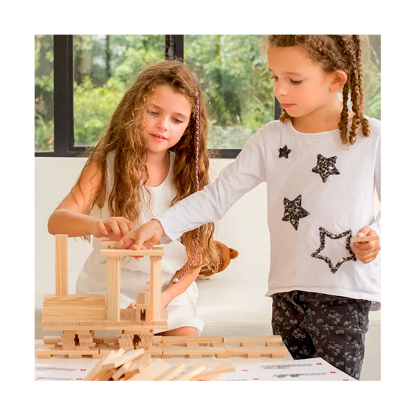 Tauletes KAPLA 280 u. + llibre principiants: estructures