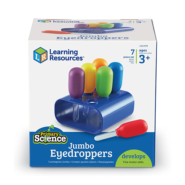 PRIMARY SCIENCE® JUMBO EYEDROPPERS WITH STAND