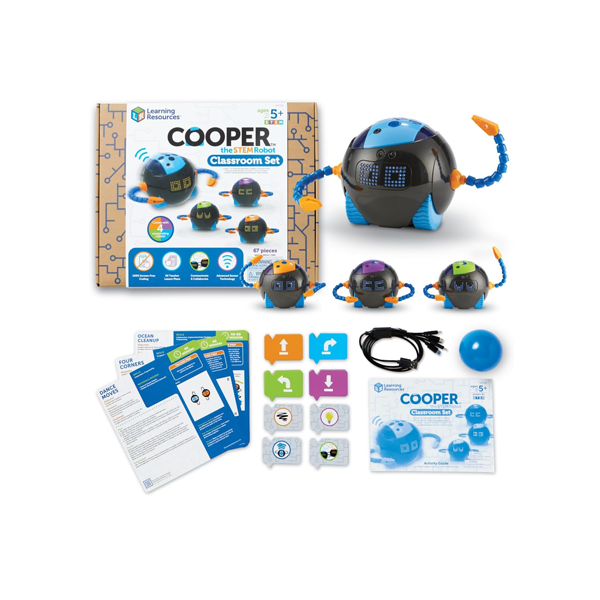 Cooper the STEM robot classroom set