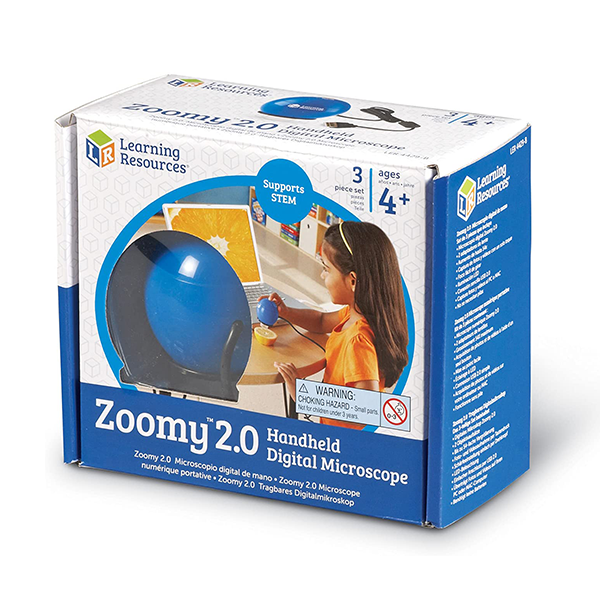 ZOOMY™ 2.0 HANDHELD DIGITAL MICROSCOPE BLUE