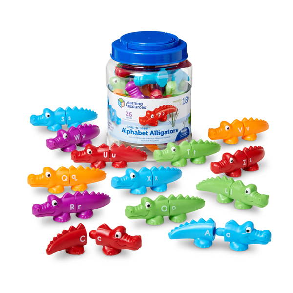 Snap-n-Learn™ Alphabet Alligators