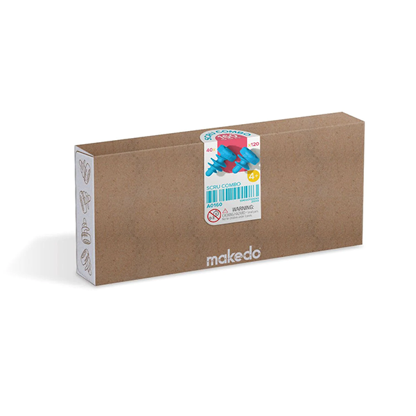 Makedo Pack de cargols 160 u.