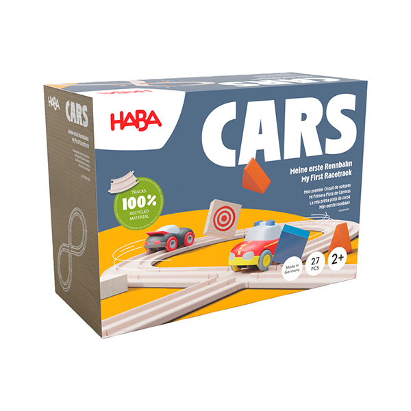 La meva primera pista de carreres HABA Cars
