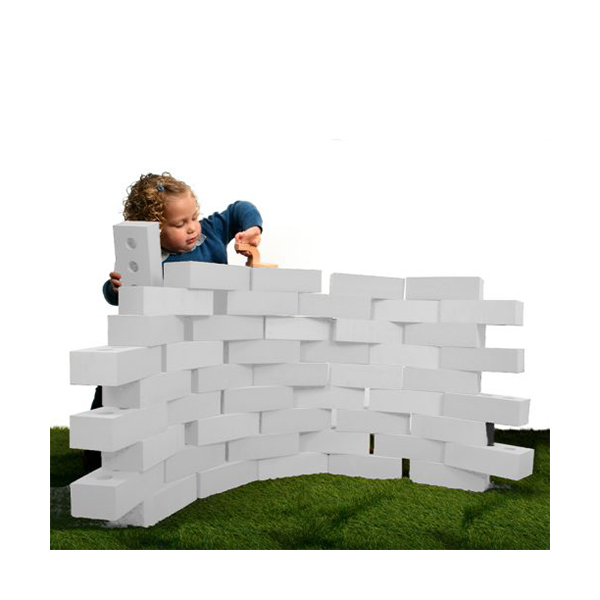 Maons escuma blanca. Lot de 25