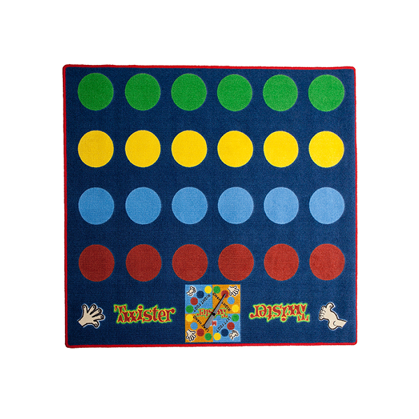 Tapiz Twister 145x135 cm.