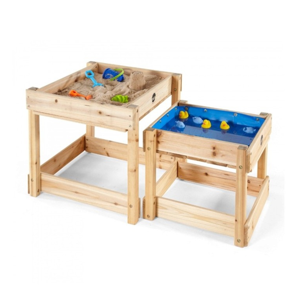 Mesa nido madera multiusos para agua y arena