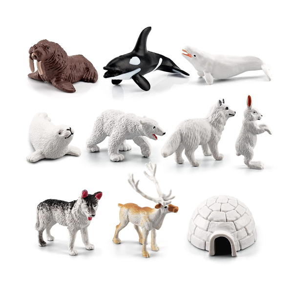 ARTIC ANIMAL SMALL WORLD SET