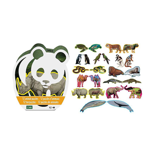 Puzzle WWF animales