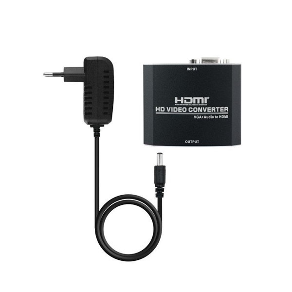 Conversor SVGA+àudio a HDMI amb alimentació
